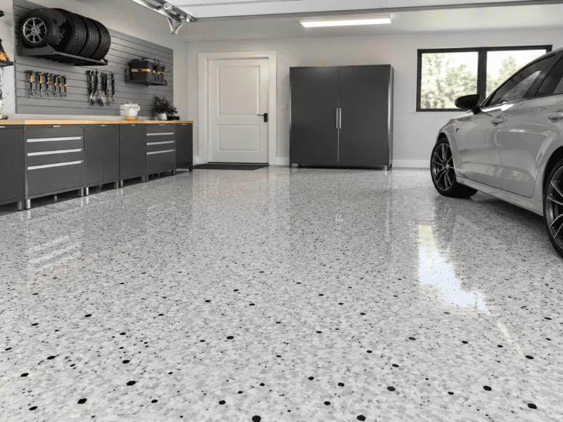 PVC polypropylene rubber and epoxy workshop flooring comparison